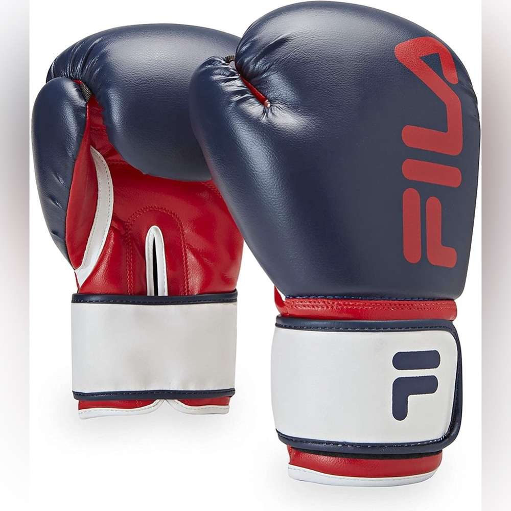 Fila Boxing Gloves - Navy and Red